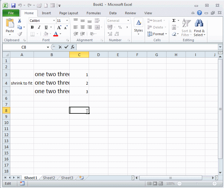 How to use Shrink to fit in Excel (video)
