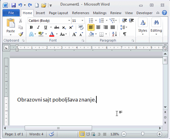 where is change case in word 2010
